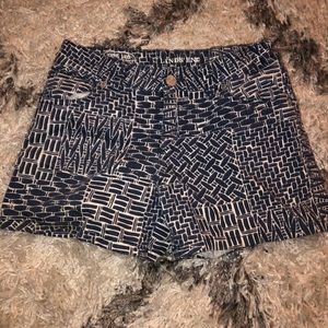 patterned shorts